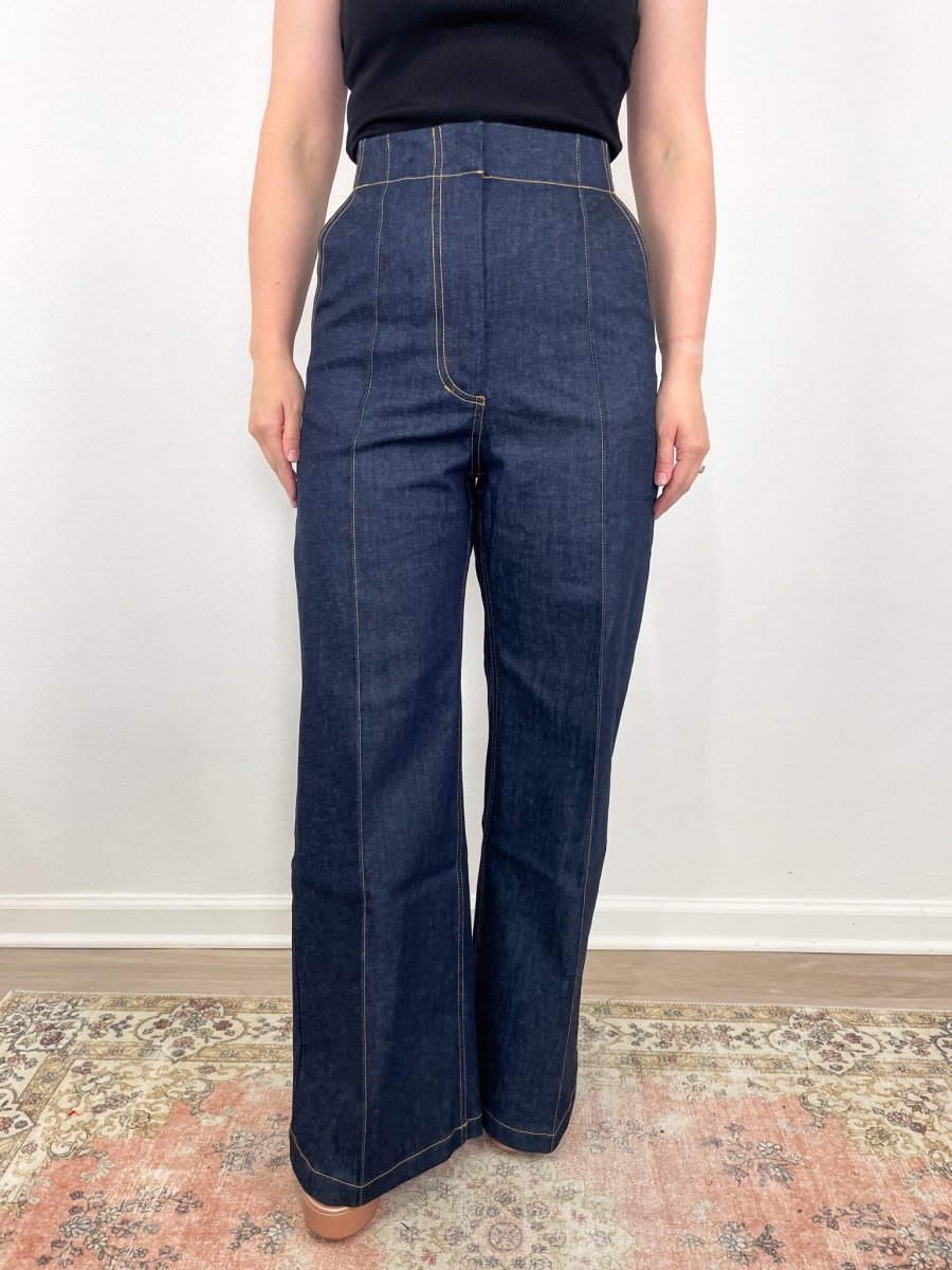 【PORTERNA】Comvet Raw Wide Jeans PORTERNA】Comvet Raw Wide Jeans (PORTERNA/デニム・ジーパン