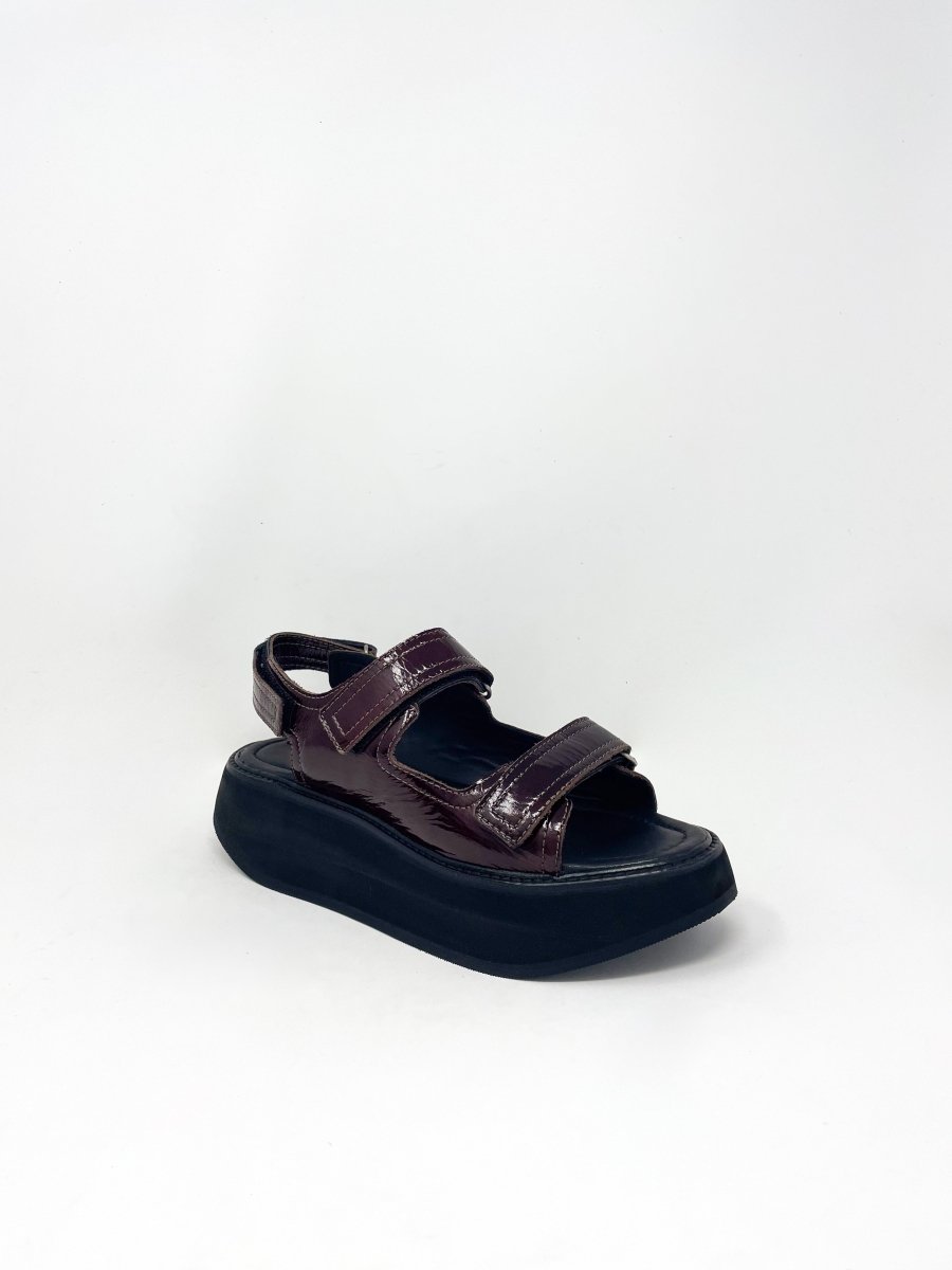 Orro Sandal in Chestnut exclusive at The Shoe Hive