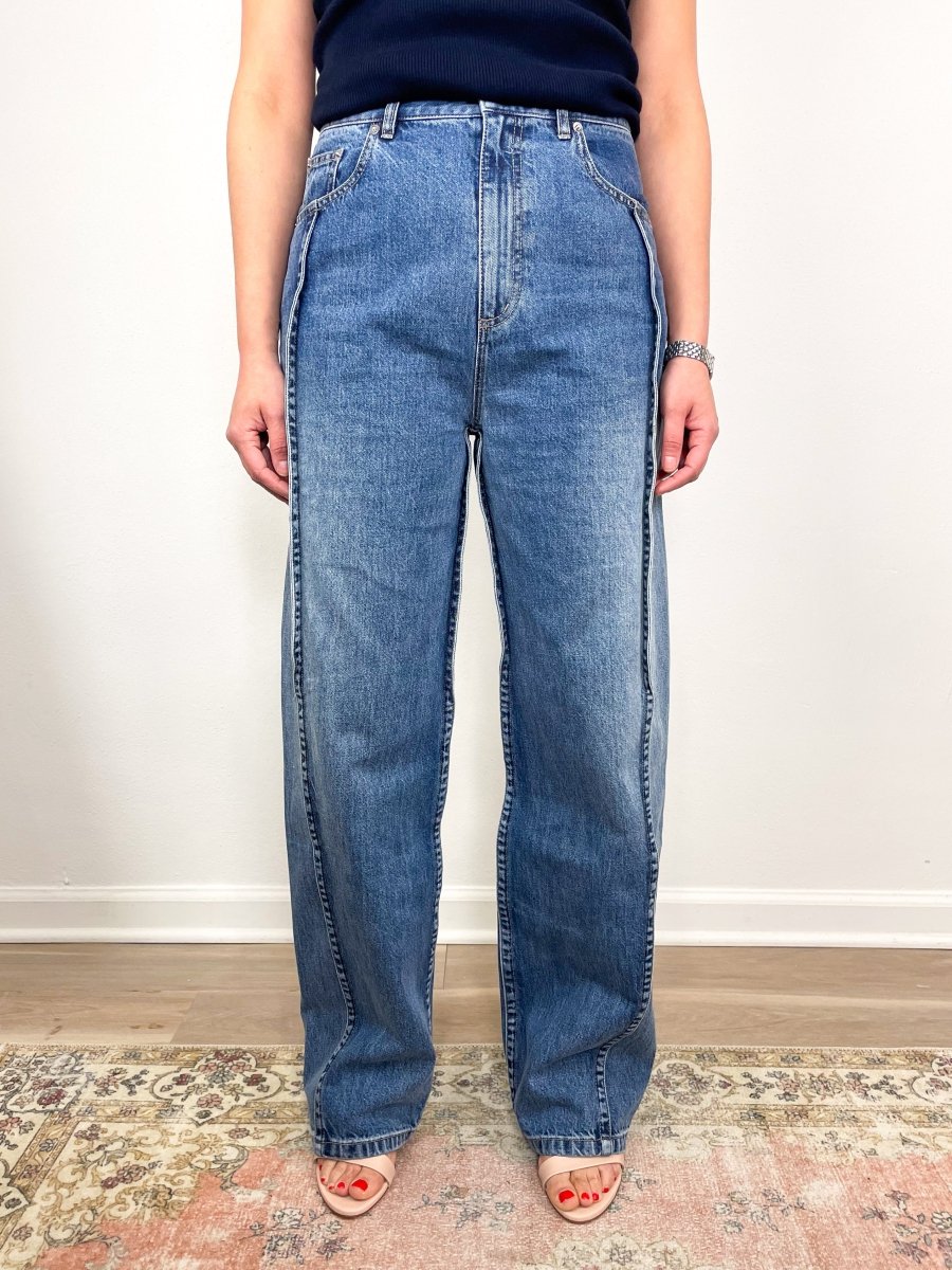 パンツ S tucked denim 1 theredthread THEREDTHREAD / ザレッド