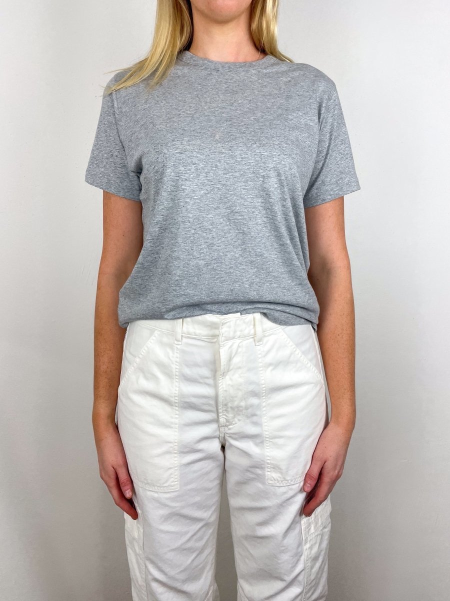 The Iconically Soft Perfect Tee in Heather Grey exclusive at The