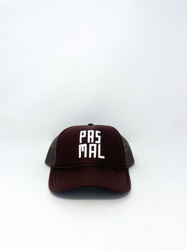 Trucker Hat in Chocolate w/Cream Pas Mal - The Shoe Hive