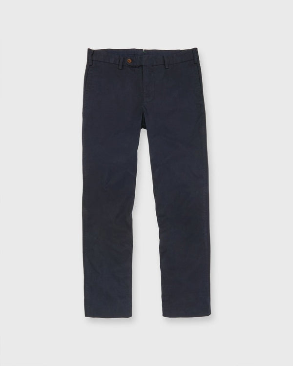 Garment-Dyed Sport Trouser in Navy Lightweight Twill - The Shoe Hive