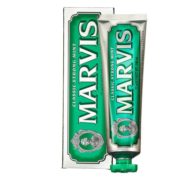 Marvis Classic Strong Mint Toothpaste 75ml by C.O. Bigelow - The Shoe Hive
