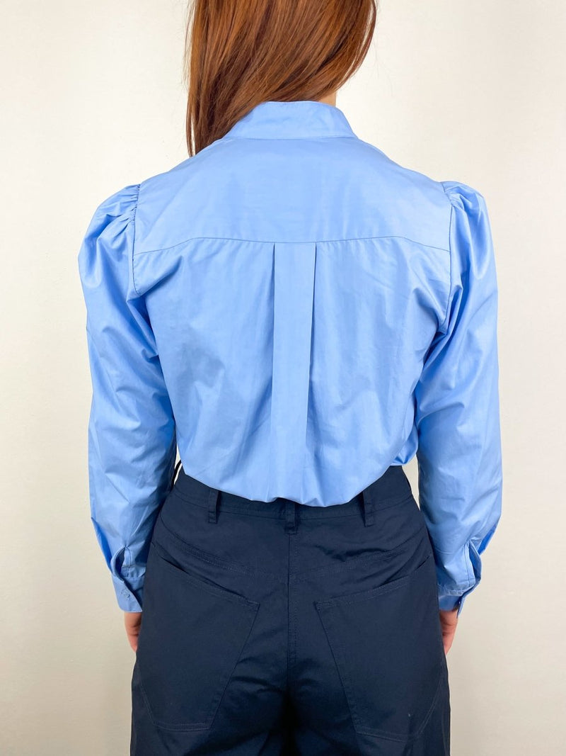 The Puff Shirt Core Solids in Garcon Blue - The Shoe Hive