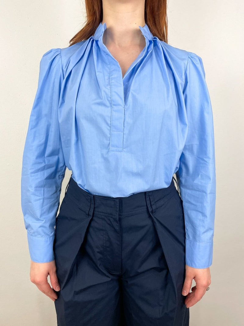 The Puff Shirt Core Solids in Garcon Blue - The Shoe Hive