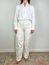 The Puff Shirt Core Solids in Optic White - The Shoe Hive