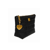 Charmer in Black Python Leather