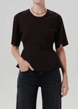 Rework Mens Tee in Chocolate
