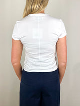 The Baby Tee in White