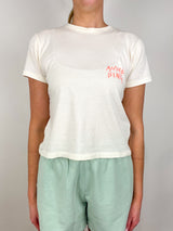 Shelley Tee Surfer in Washed Buttercream