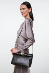 Cuff Clutch in Espresso