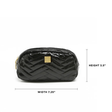 Touch-Up Carry All Essentials in Black Patent