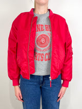 Leon Bomber in Red
