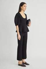 Ponte Rene Pull On Pant in Black