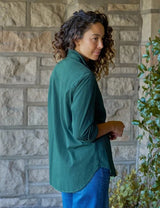 Waverly NYC Button-Up Shirt in Pine