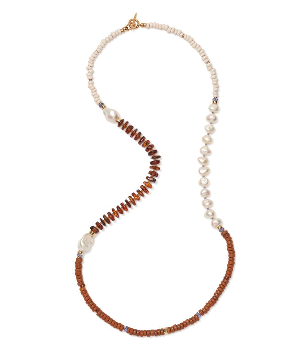 Cabana Necklace in Blood Orange by Multi