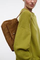 CY Convertible Bag in Cigar
