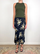 Cropped Jordyn Tank in Loden