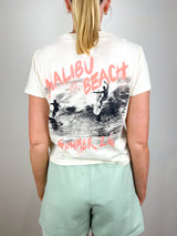 Shelley Tee Surfer in Washed Buttercream
