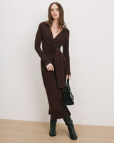 Salomez Knit Dress in Espresso