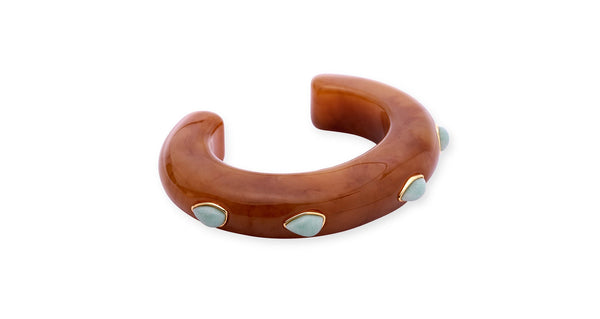 Ridge Cuff w/bezels