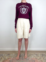Mia Sweater in Burgundy