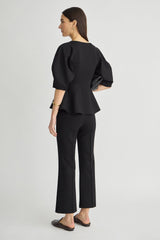 Ponte Rene Pull On Pant in Black