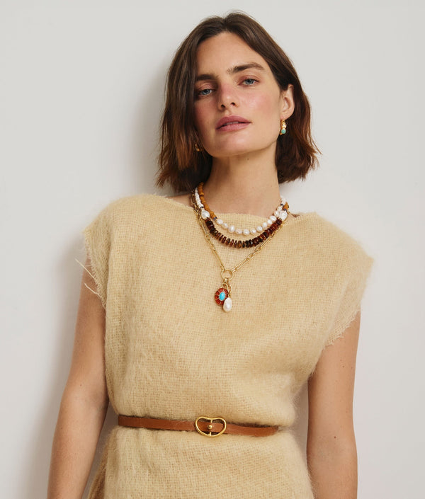 Neroli Charm Necklace in Multi