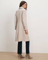 Stryder Dickey Coat in Oyster Melange