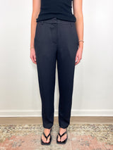Eco Acetate Viscose Grace Trouser in Black