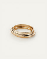 Lennon Bangle Large in Gold