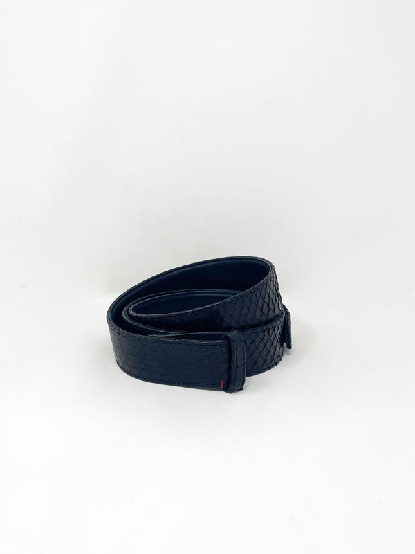 Black Python Belt