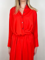 Shirt in Fire Red