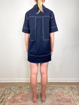 Phelix Dress in Navy