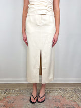 Meredith Skirt in Cream