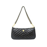 Enchanted in Black Crinkle Leather