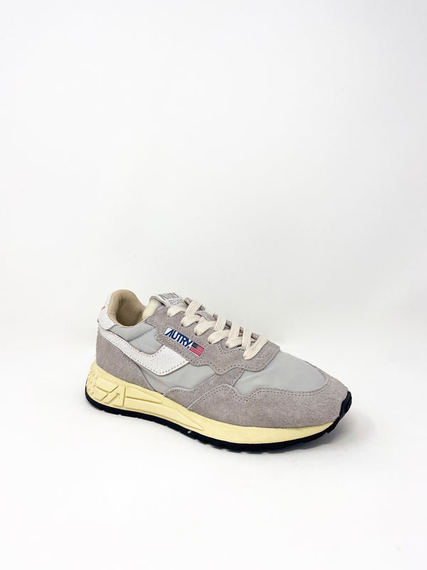 Reelwind Low Sneakers Nylon Suede in Grey/Vapor Blue