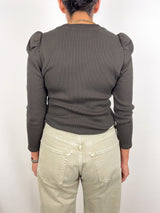 Delano Top in Dark Umber