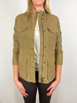 M65 Jacket in Khaki Dry Wax Cotton