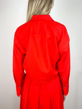 Shirt in Fire Red