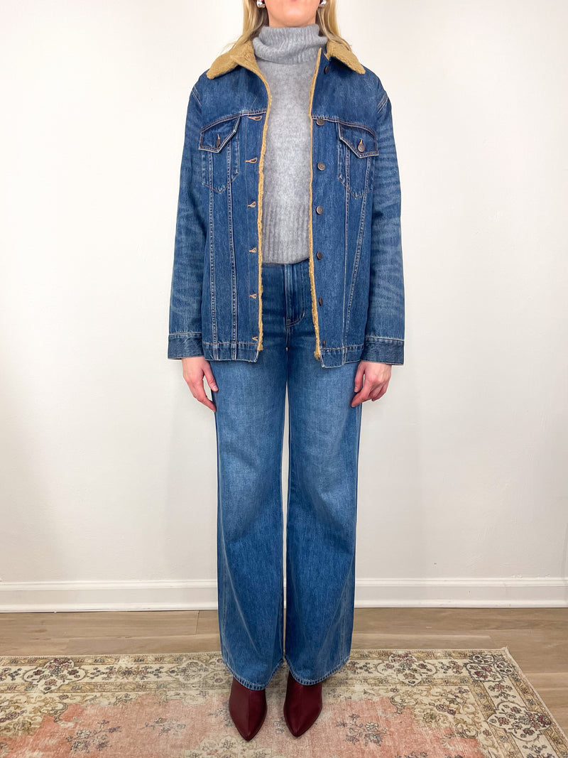 Donna Jacket w/Sherpa Lining in City Light