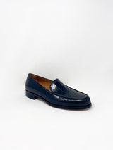 Danielle Slip On Loafer in Black Embosed
