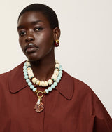 Toro Earrings in Aubergine