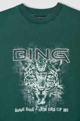 Miles Sweatshirt Leo Muse in Deep Emerald