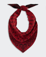 The Wild Rag in Carmine/Black