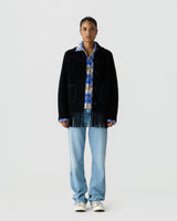 Western Fringe Jacket in Black