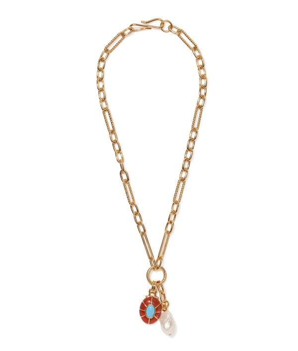 Neroli Charm Necklace in Multi