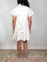 Addison Dress in Pristine - The Shoe Hive