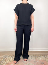 Aden Pant in Black - The Shoe Hive