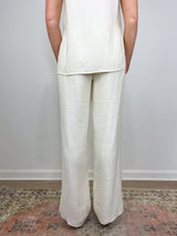 Aden Pant in Ecru - The Shoe Hive